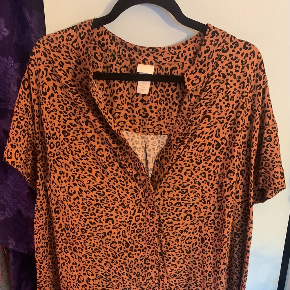H&M leopard Print Dress
